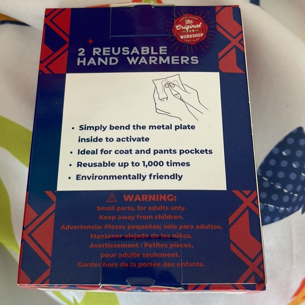 set of 2 hand warmers - Picture 2 of 2